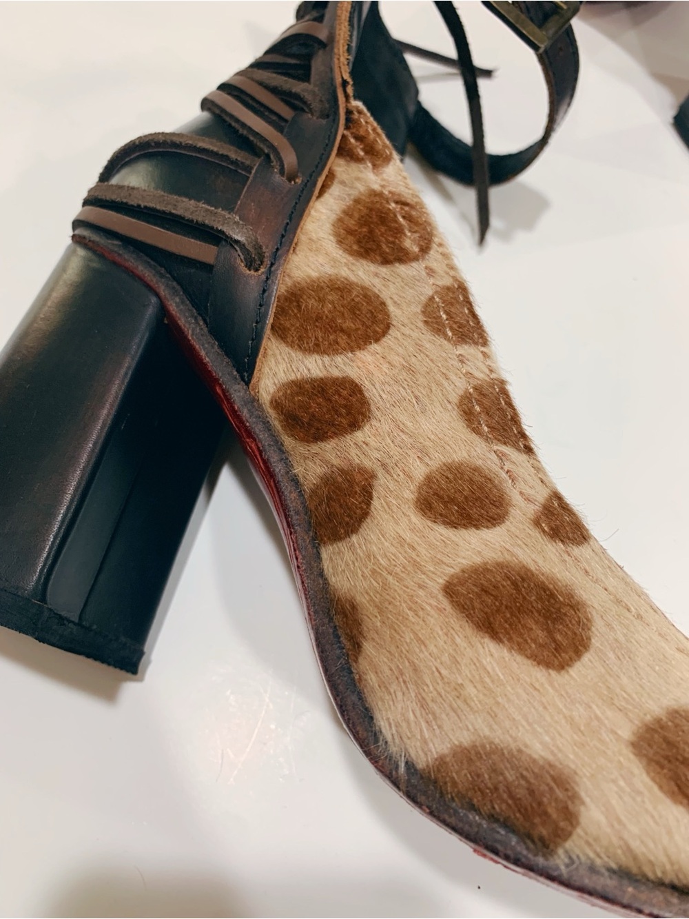 Freebird by Steven | Jillian | Leopard Print Block Heel Pump | NWT | Size 11 - Picture 5 of 12